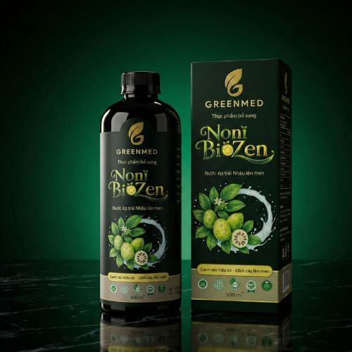  GREENMED - Nước ép trái nhàu lên men Noni Biozen (500ml)